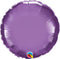 18" CHROME PURPLE ROUND - FLT