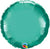 18" CHROME GREEN ROUND - FLT