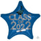 19" CLASS OF 2022 STAR BLUE