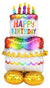 53" Airloonz Birthday Cake