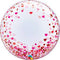 24" Re/Pi Confetti Heart Bubble