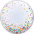 24" Colorful Confetti Dot Bubble