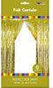 3'x8' Fringe Curtain - Gold