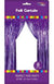 3'x8' Fringe Curtain - Purple