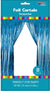 3'x8' Fringe Curtain - Turquoise